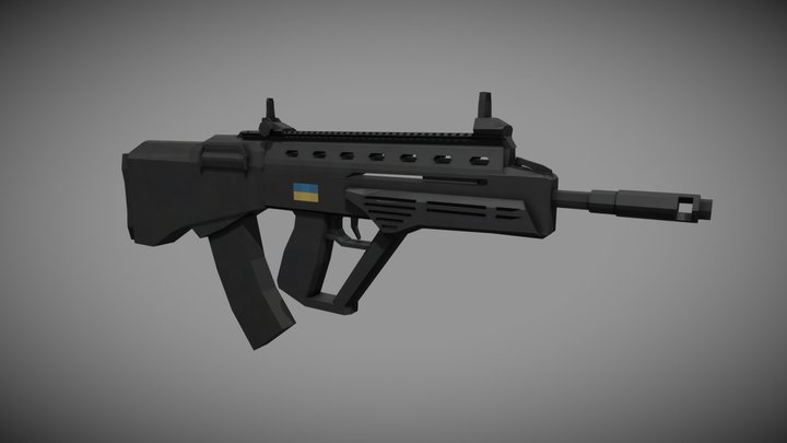 Malyuk (Vulcan-M) Low Poly Model 3D Model