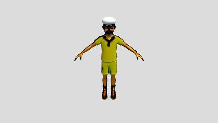 Gregory with da drip 3D Model