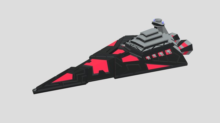 Star Destroyer 3D Model