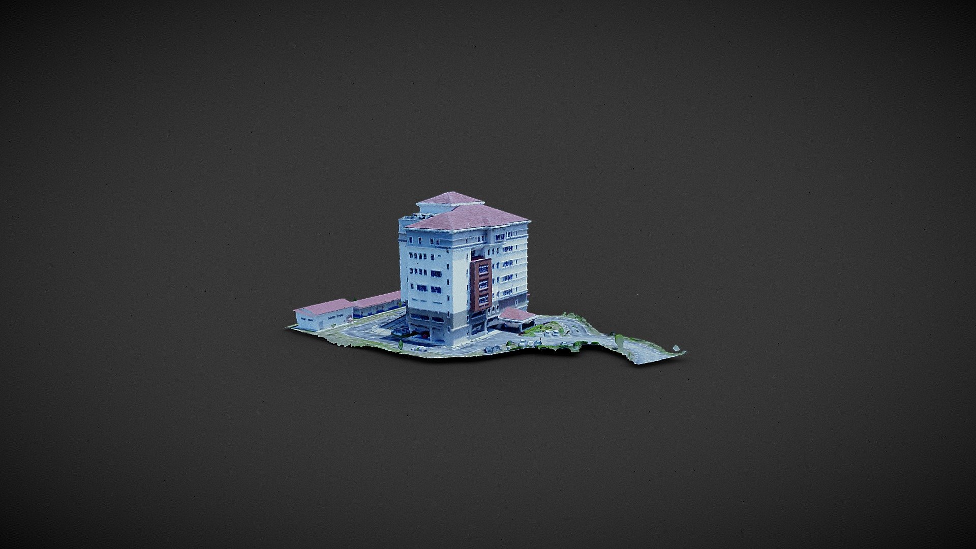3D Building — Sketchfab embed 3D viewer