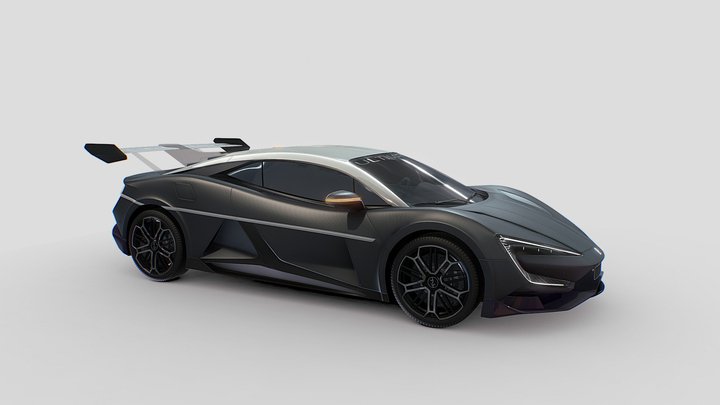 BYD Yangwang U9（look up） 3D Model