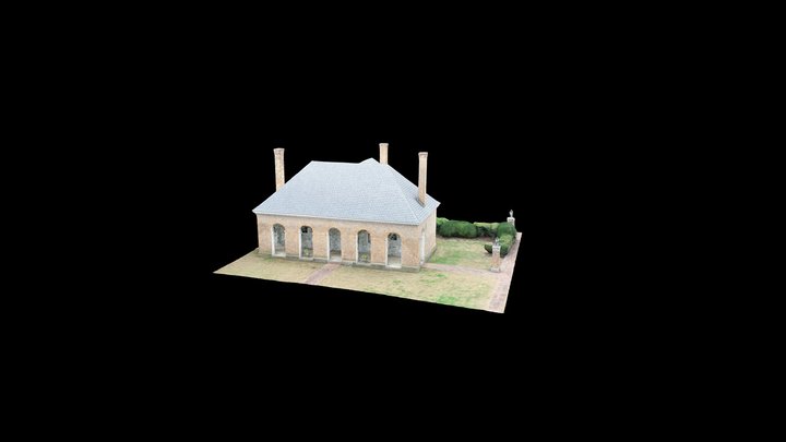 King William Courthouse 3D Model