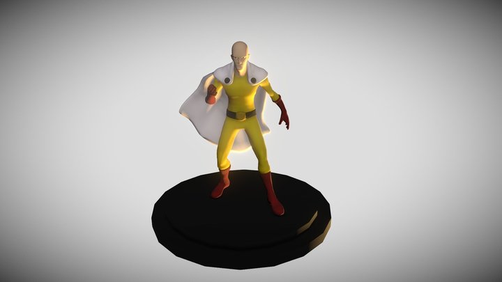 Saitama 3D Model