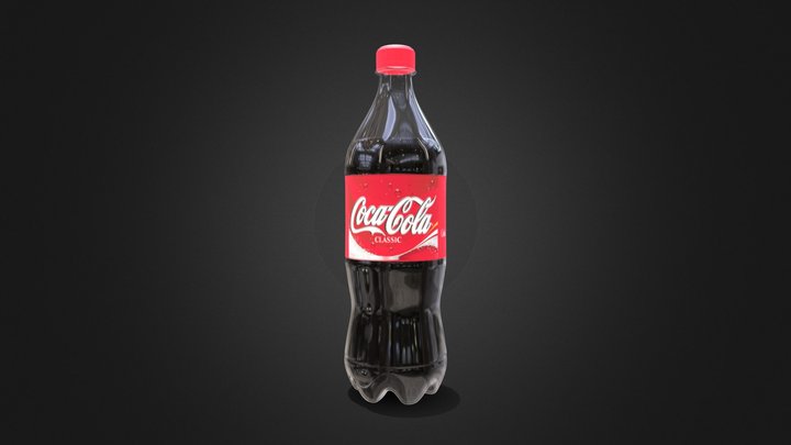 Coca Cola Bottle 3D Model