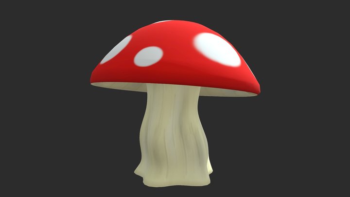 Redcap Mushroom – Modello 3D gratuito STL