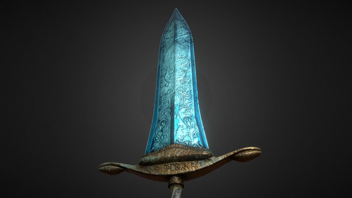 Moonlight Great Sword 3D Model