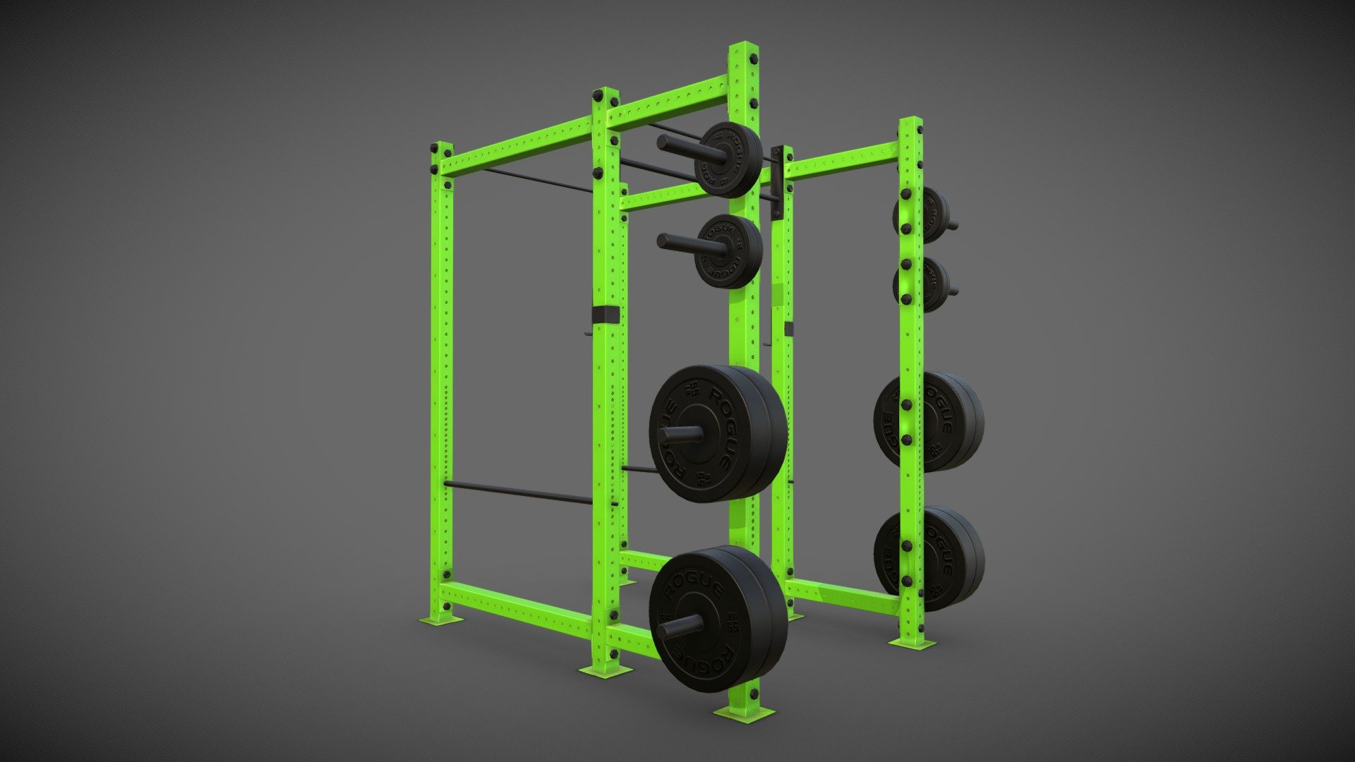 Rack 690 Green - 3D model by Nemanja Milosevic (@nemanja_m) [33e6e89 ...