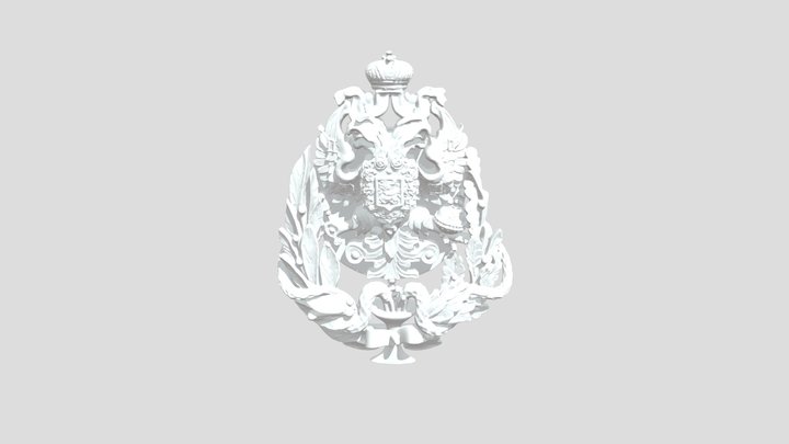 Imperial Emblem 3D Model