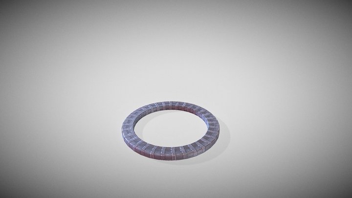 Stargate Ring Platform 3D Model