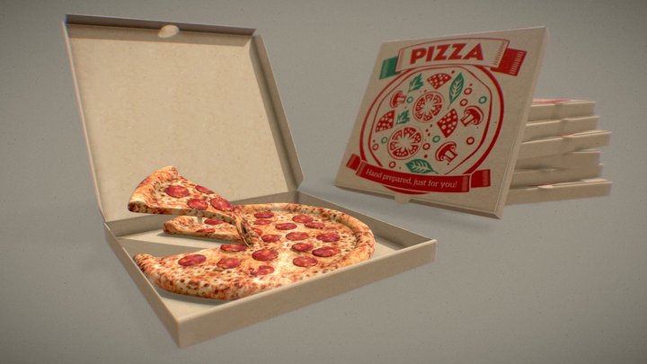 Pizza 3D Model