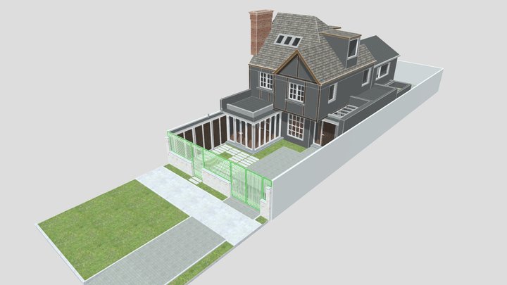 Malaga House 3D Model