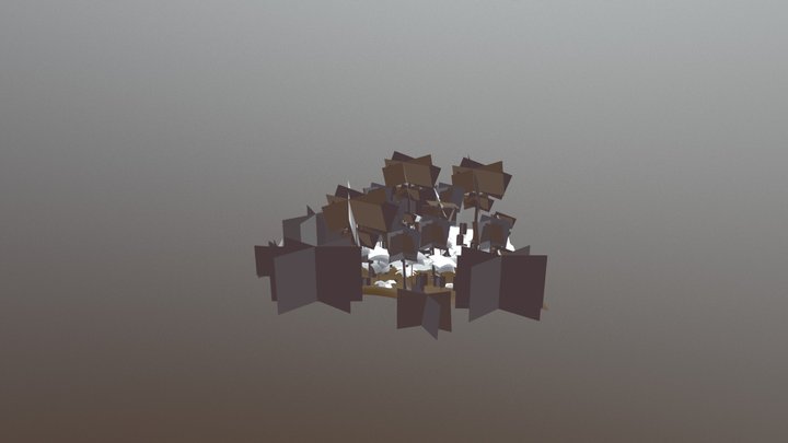 Jungle Temple 3D Model