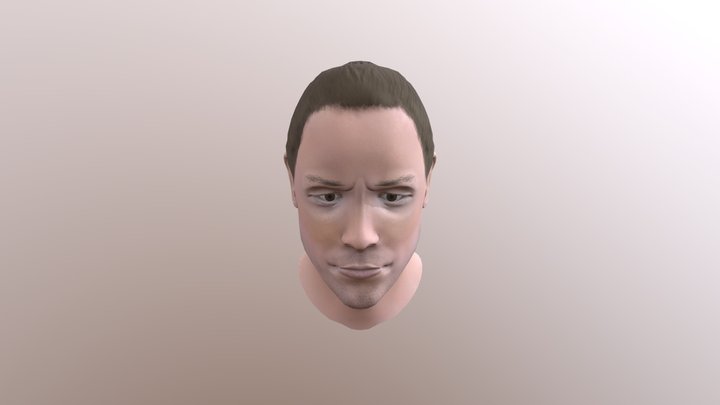 Chris Pratt Bust 3D Model