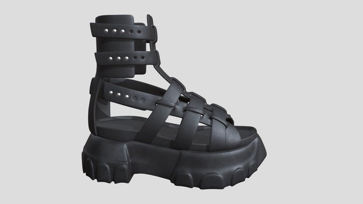 Sandals  Rick Owens 3D Model