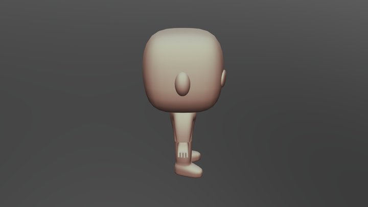 Funko Base Male 3D Model