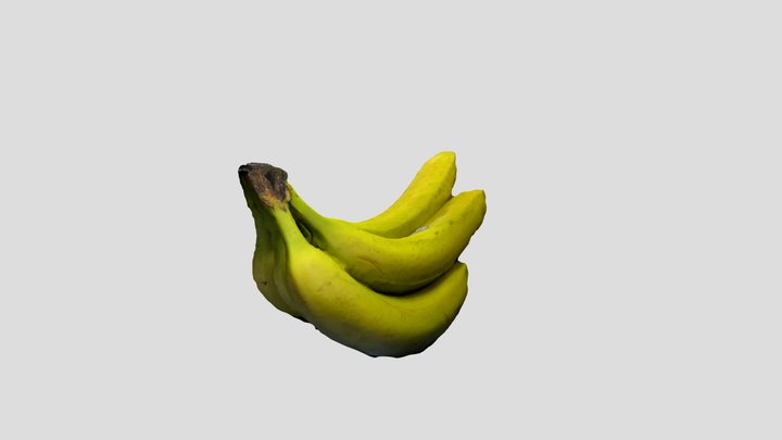 Bundle of bananas 3D Model