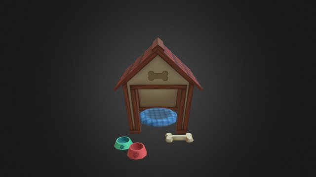 #Buddies Bark's House 3D Model