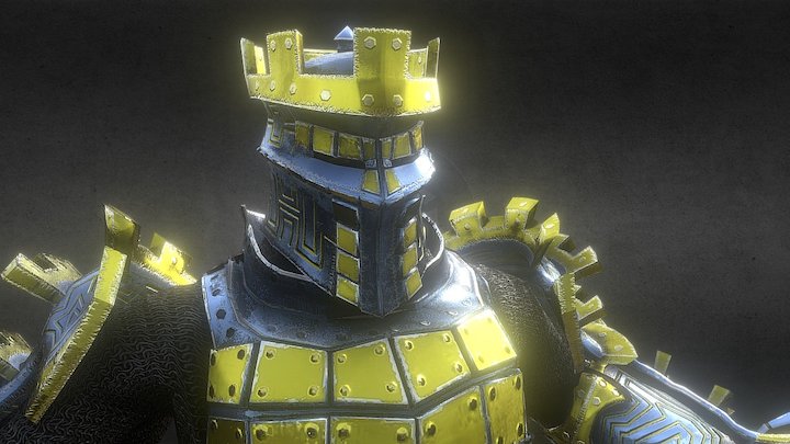 Mad King 3D Model