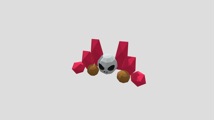 TITAN SKULL ISLAND 3D Model