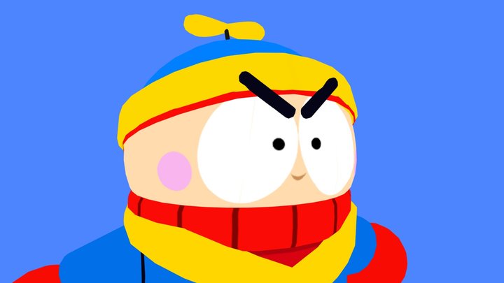 South Park Lou 3D Model