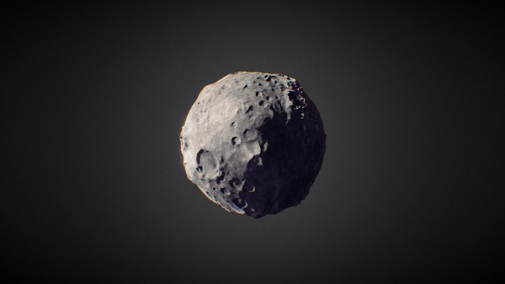 lune-asteroid-1-obj 3D Model