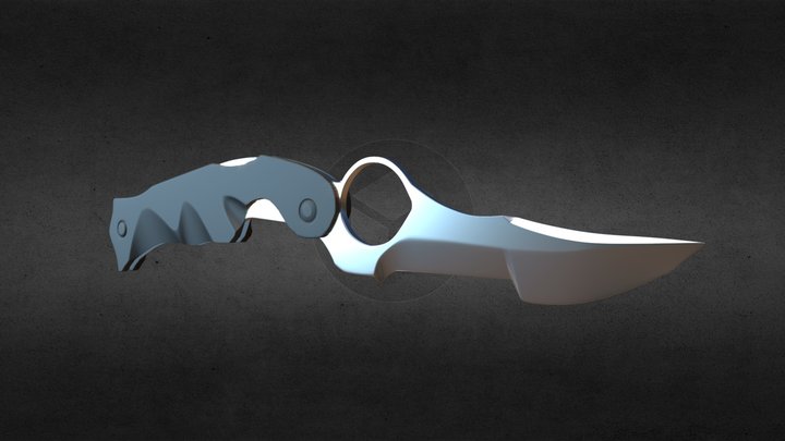 Knife V2 3D Model