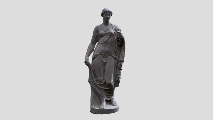 statue from the Arkhangelskoye estate 3D Model