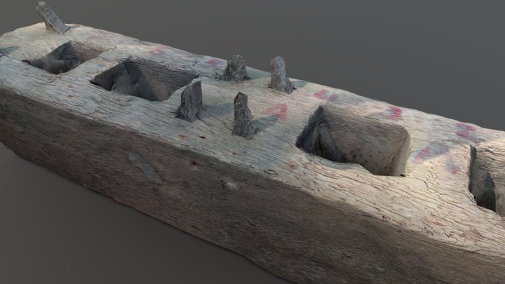 Pelawah Gamelan Selonding Lawas 3D Model