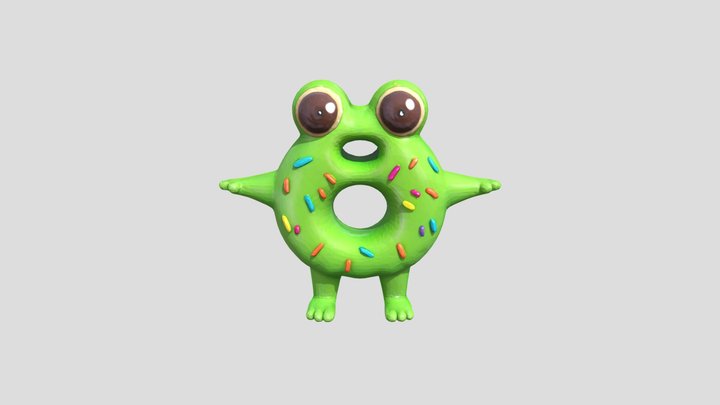 Frognut 3D Model