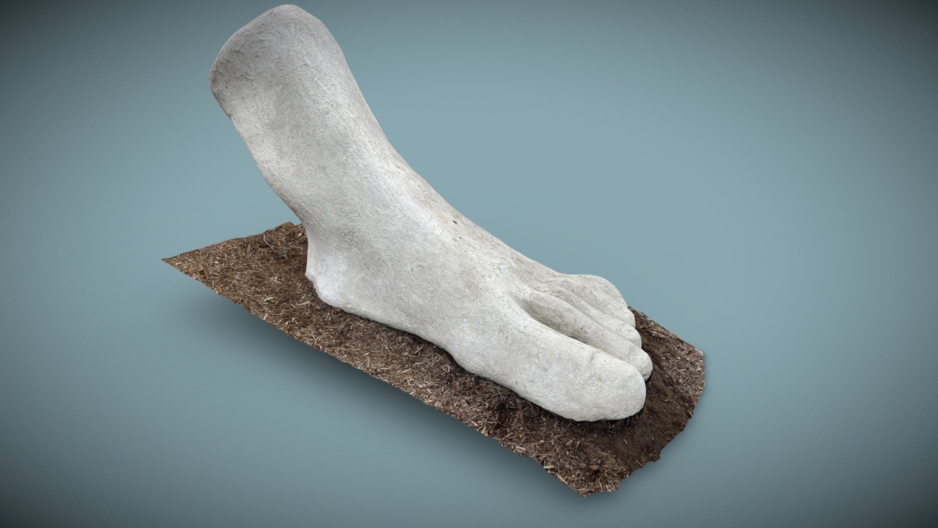 David (left foot) by Miggy Buck