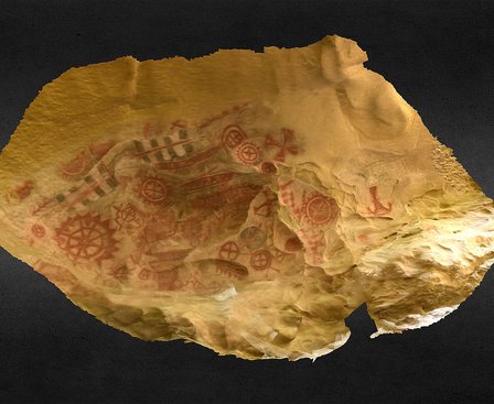 Chumash Painted Cave 3D Model