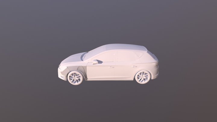 Seat Leon 3D Model