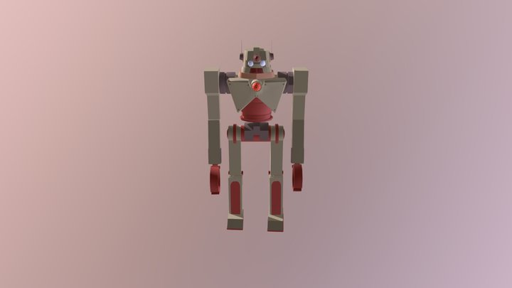 Toy Robot 3D Model