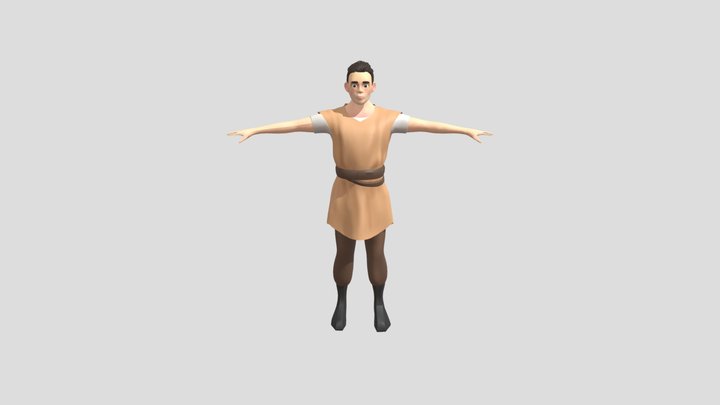 Old Republic Jedi 3D Model
