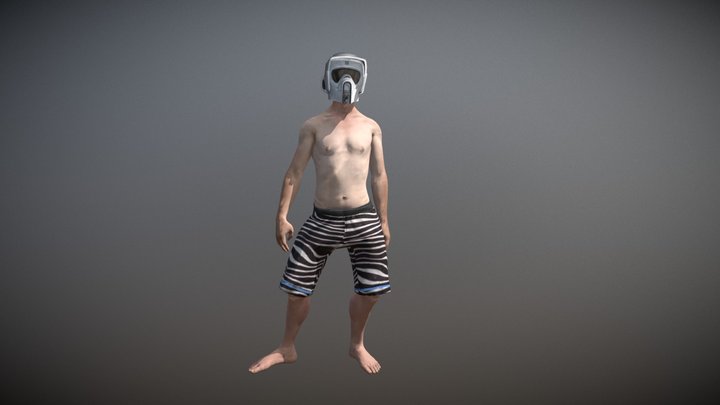 Star Wars Trooper Dancing 3D Model