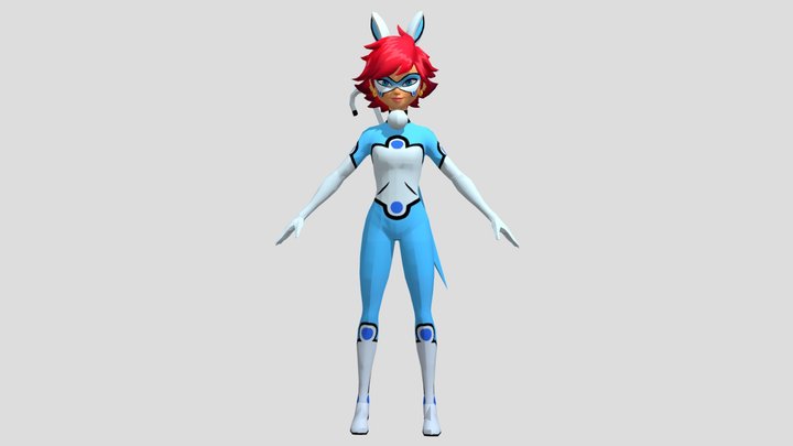 BUNNYX 3D Model