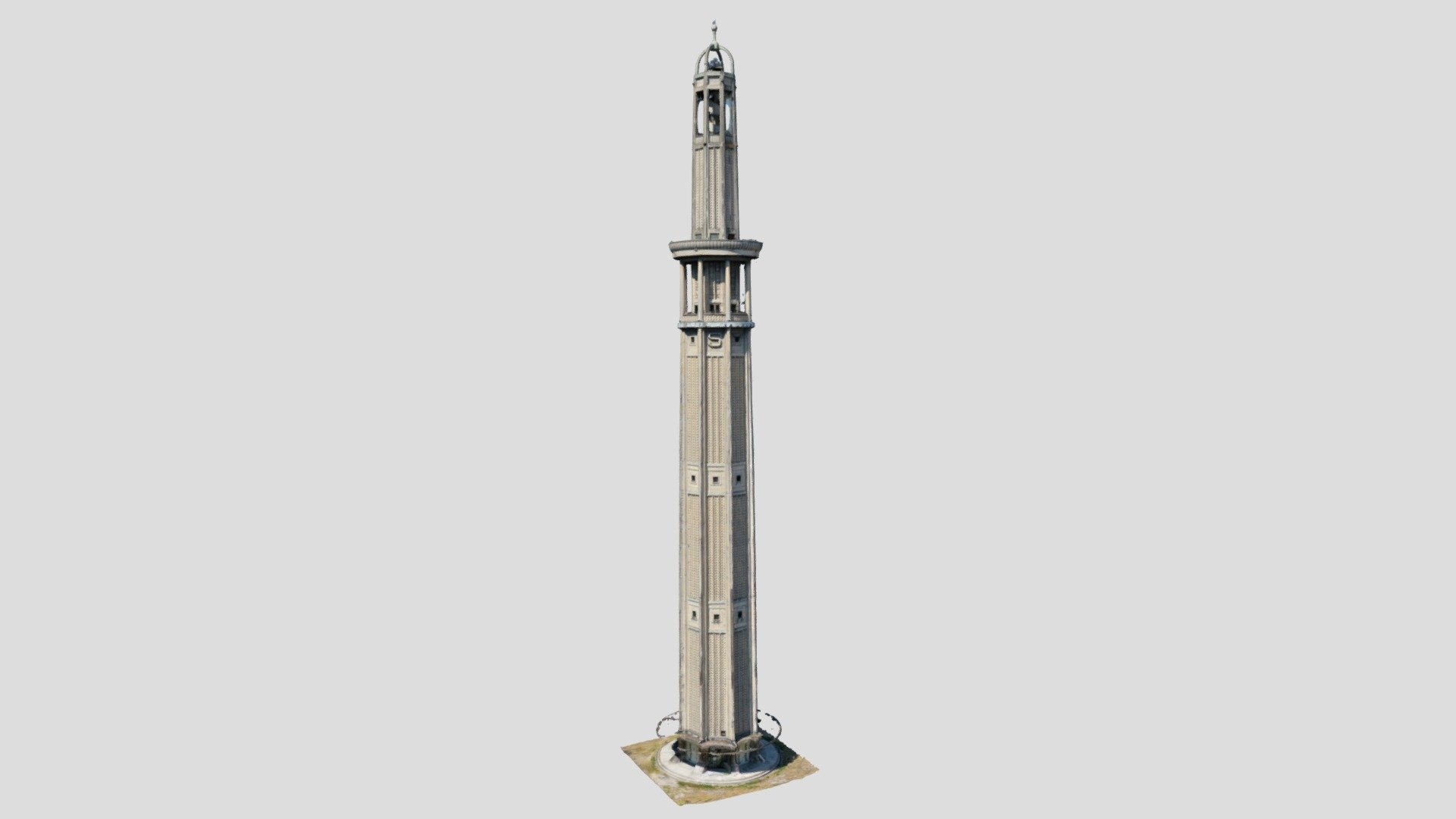 Tour Perret Grenoble — Sketchfab embed 3D viewer