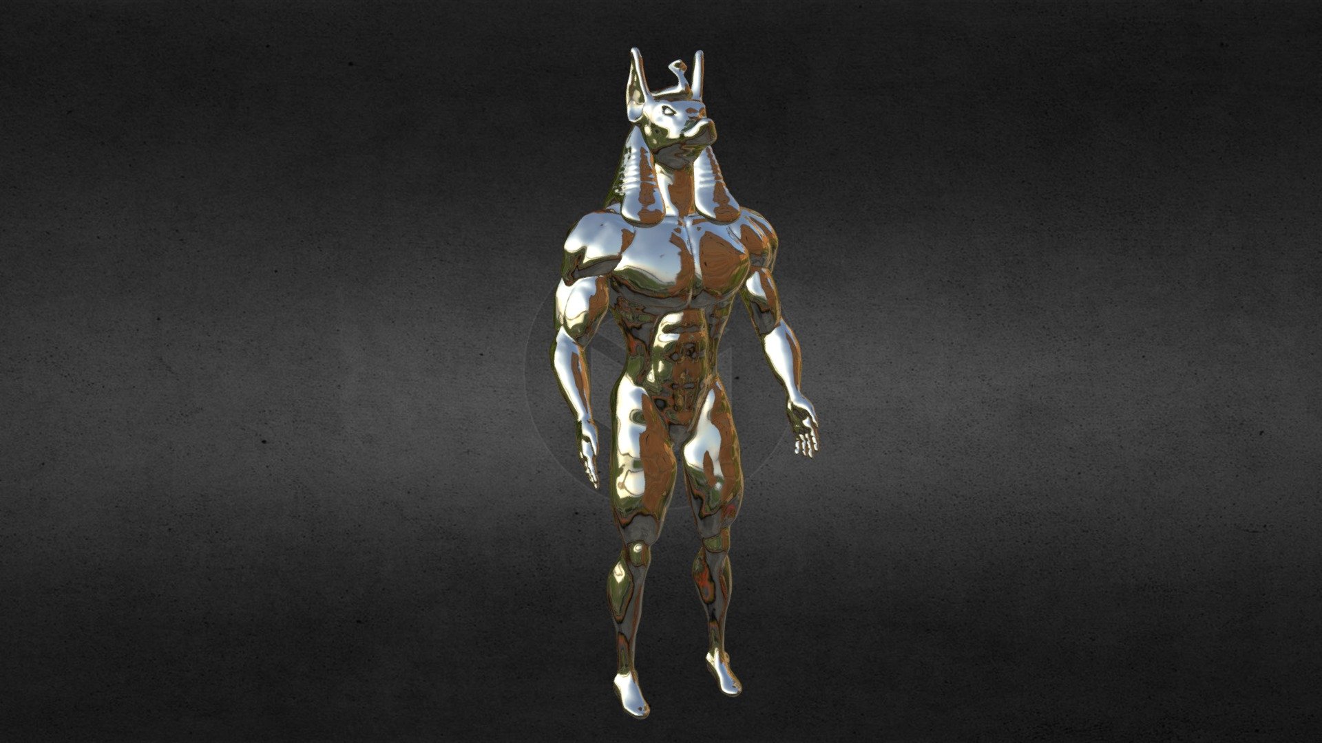 Anubis God Desert