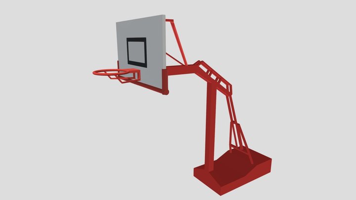 Basketball hoop 3D Model