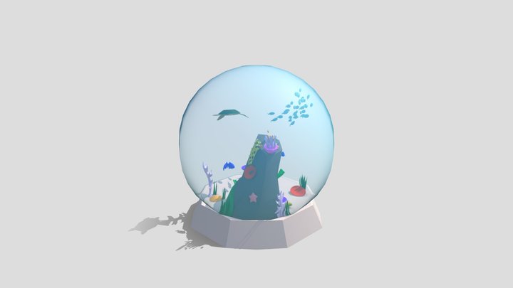 Sea Globe 3D Model