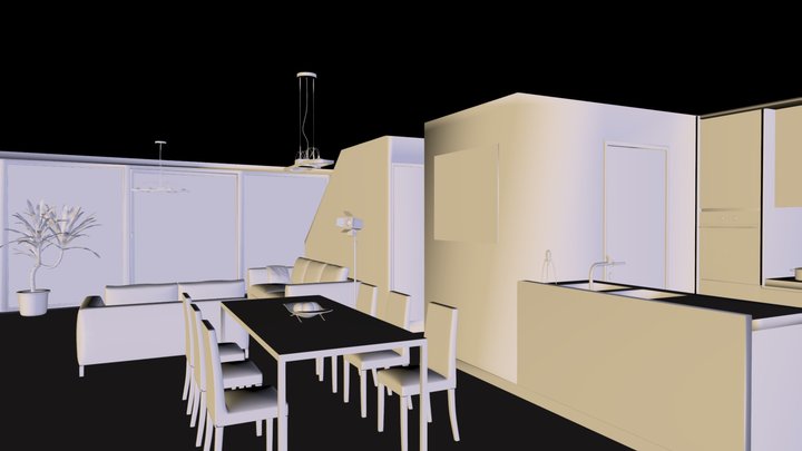 interior 1 3D Model