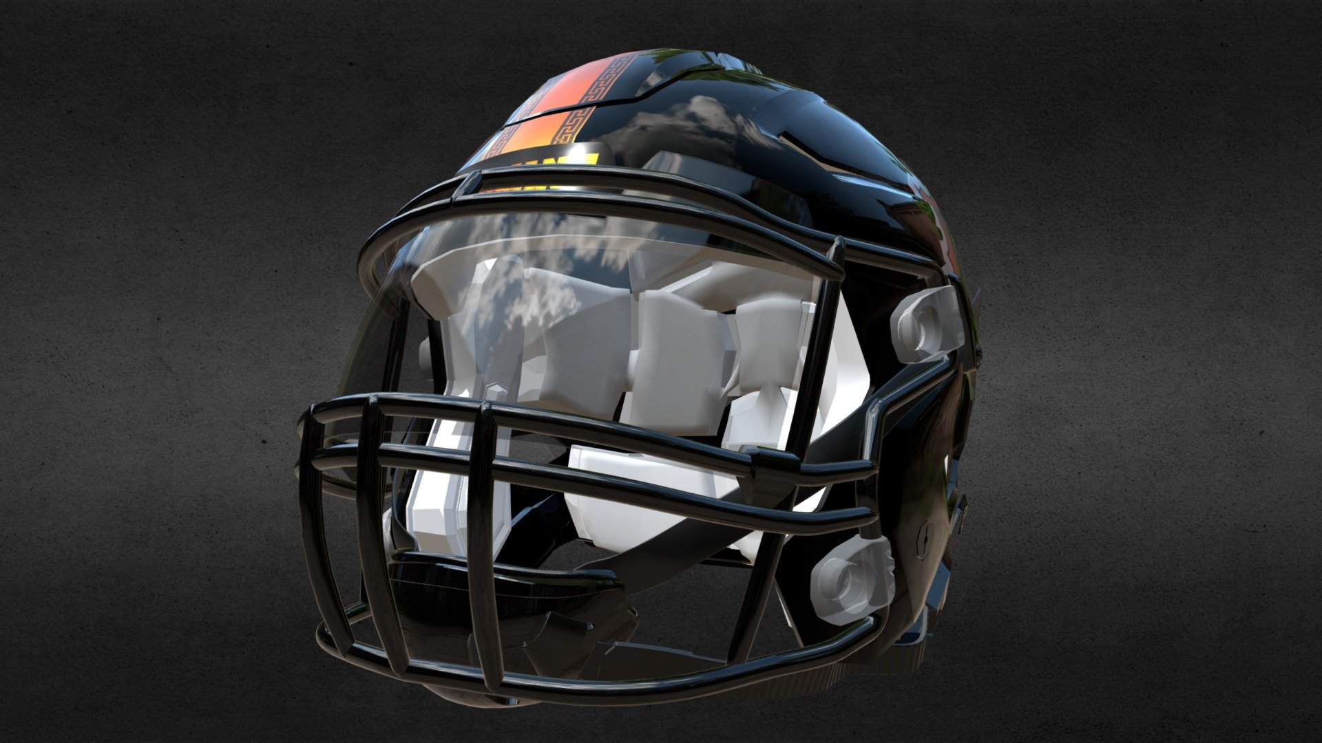 Douglass Prototype Helmet 1 - 3D model by Pro Line Designs ...