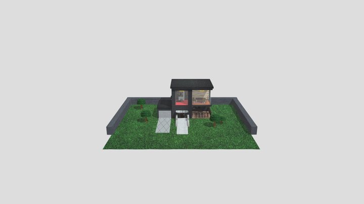 Modern House 3D Model
