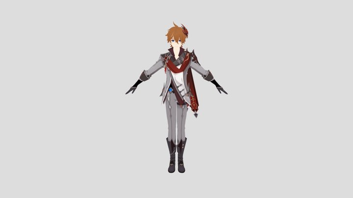 Tartaglia ( childe ) 3D Model