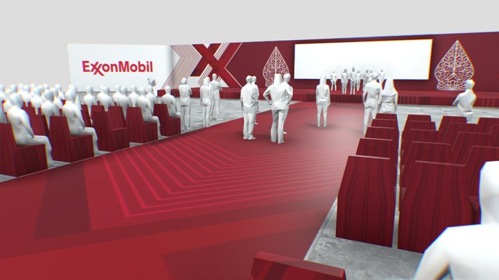 denah event 1 3D Model