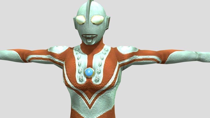 Ultraman Zoffy 3D Model