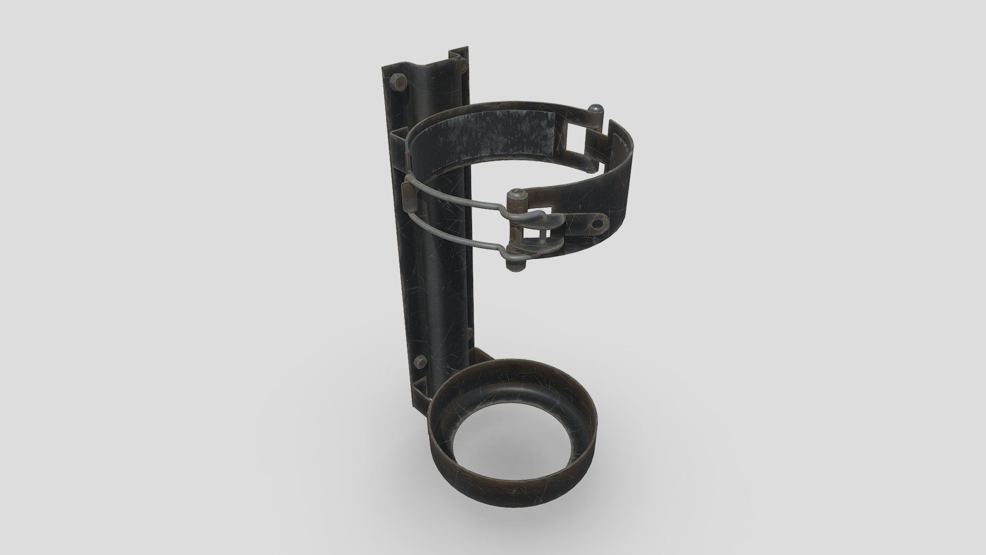 Кронштейн для огнетушителя автомобильный_Old. - 3D model by StarTone ...