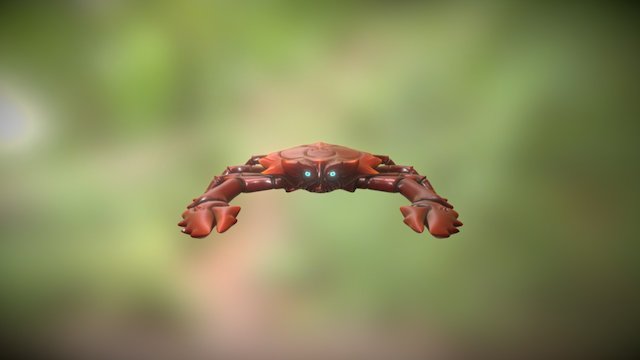 Sketch CRAB 3D Model