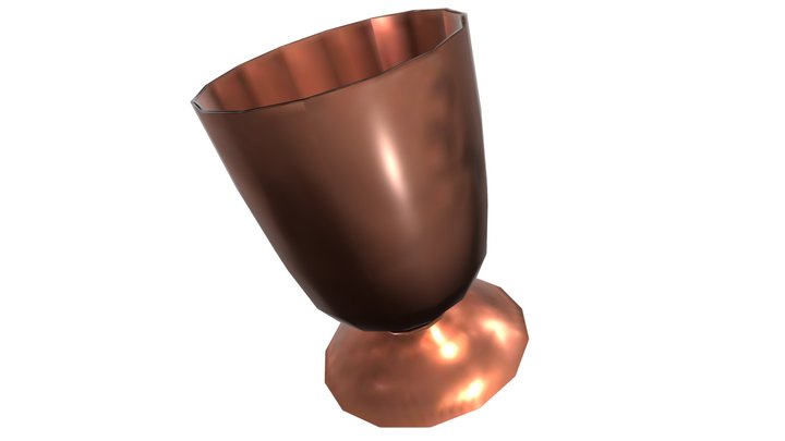 Copper Goblet 3D Model