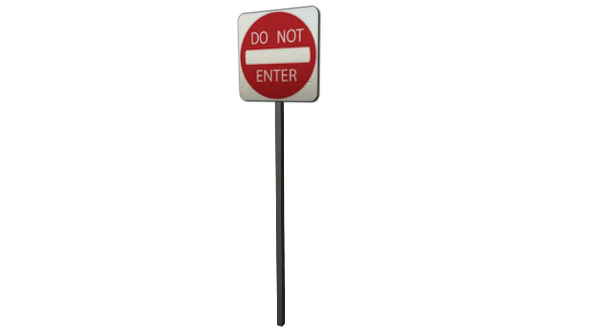 Road Sign (Do Not Enter)